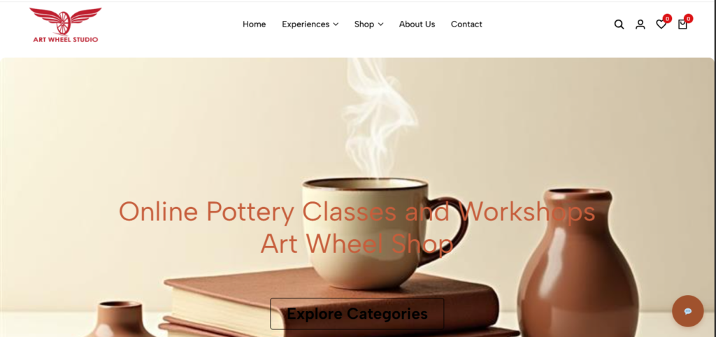 art wheel studio homepage