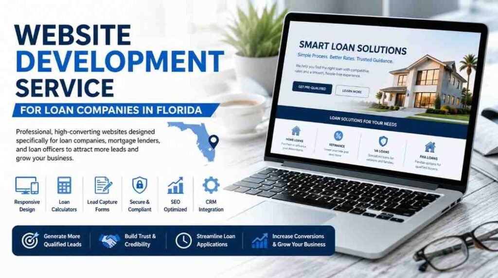 Website Development Service for Loan Companies in Florida