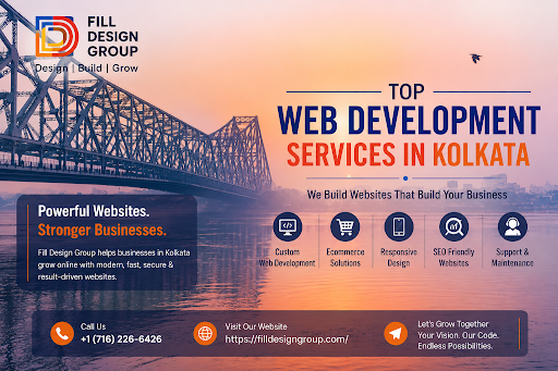 Top Web Development Services in Kolkata - Fill Design Group