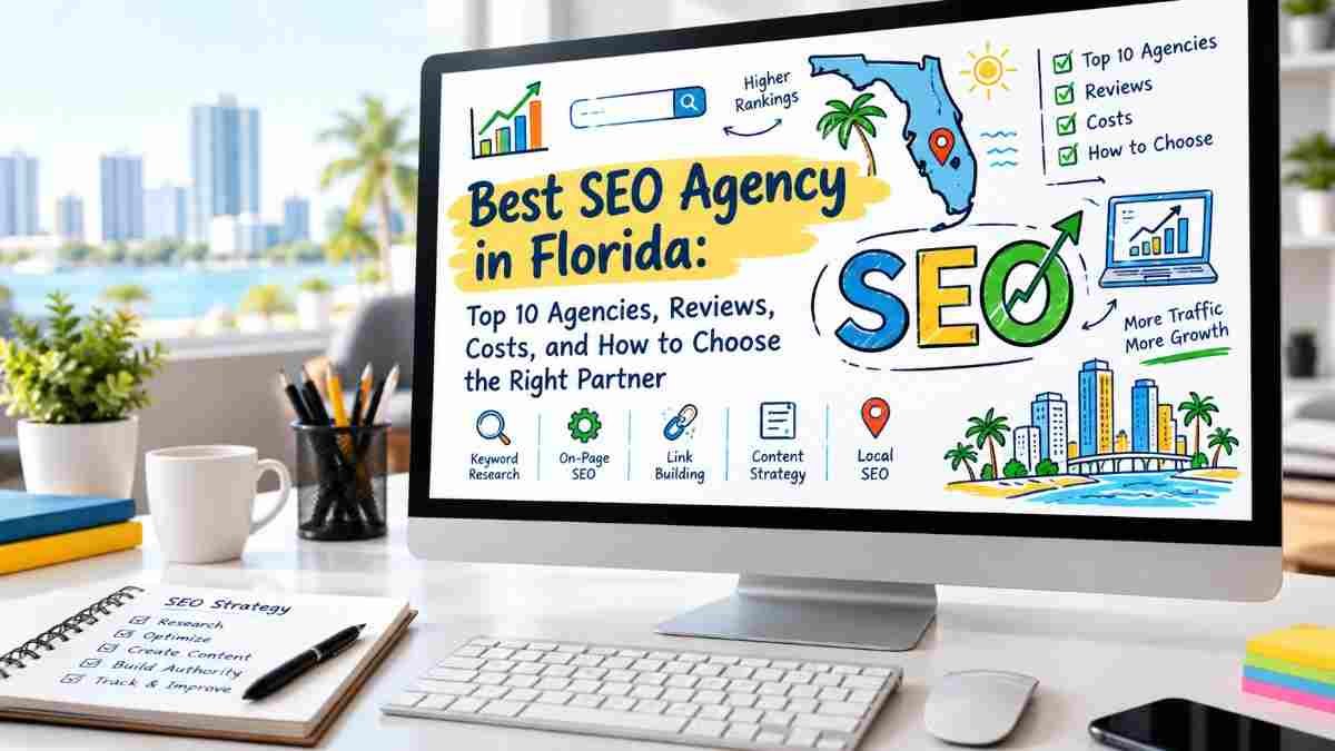 Best SEO Agency in Florida Top 10 Agencies Reviews Costs, Compare reviews, SEO costs, services, and tips for choosing the right agency.