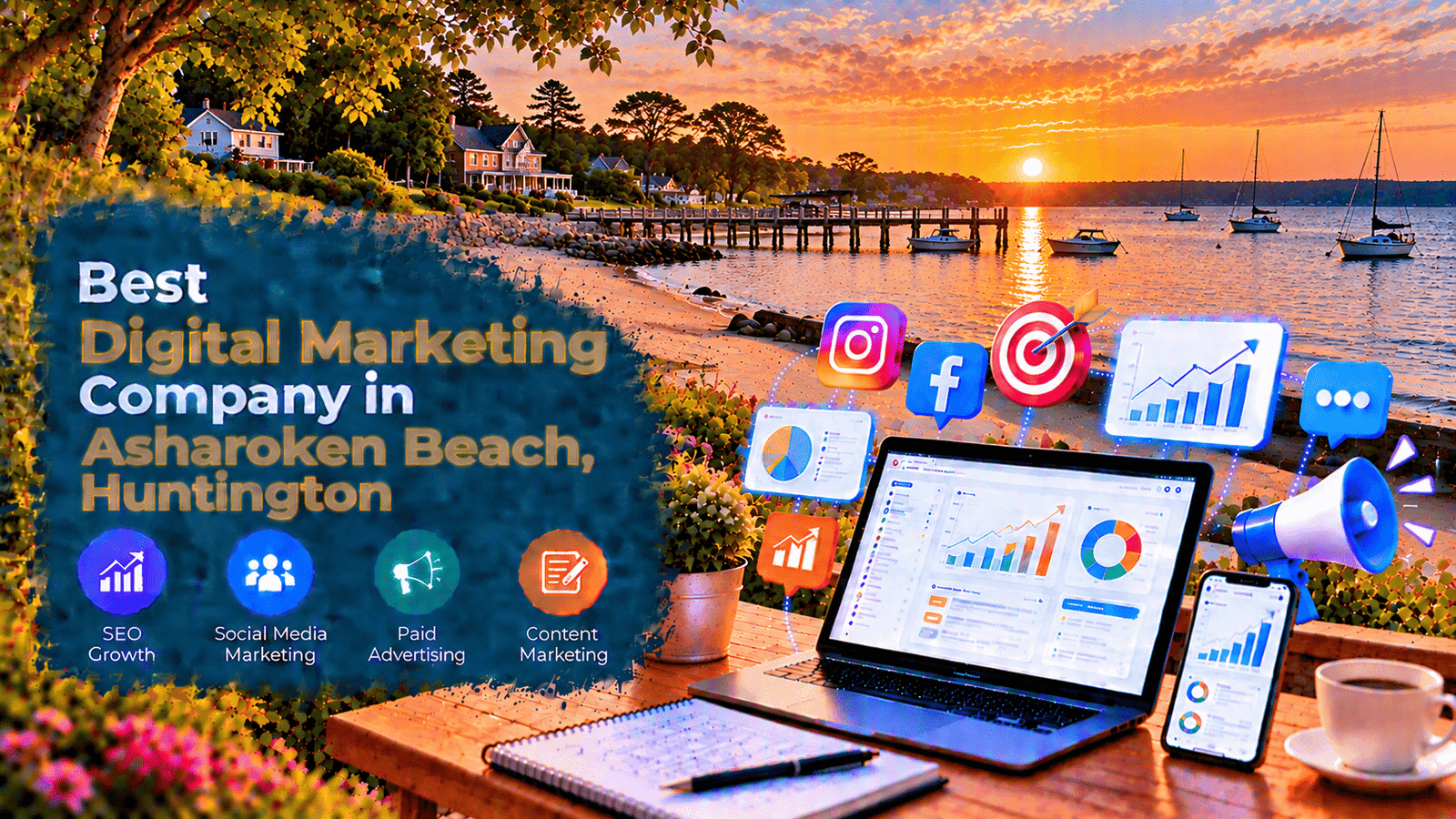 Best Digital Marketing Company in Asharoken Beach, Huntington