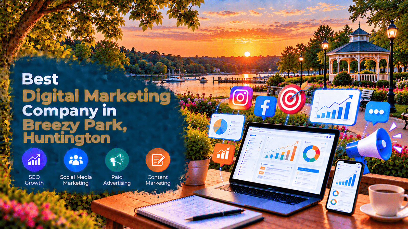 Best Digital Marketing Company in Breezy Park, Huntington
