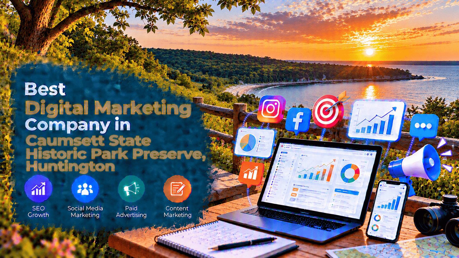 Best Digital Marketing Company in Caumsett State Historic Park Preserve, Huntington
