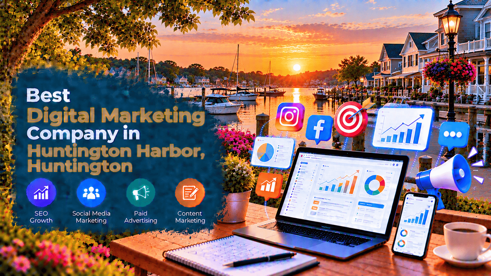 Best Digital Marketing Company in Huntington Harbor, Huntington