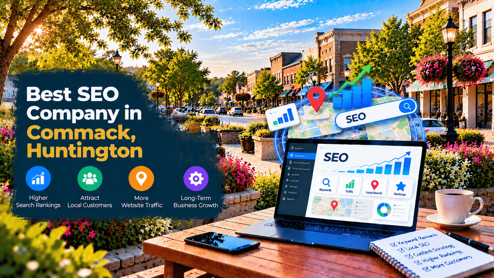 Best SEO Company in Commack, Huntington