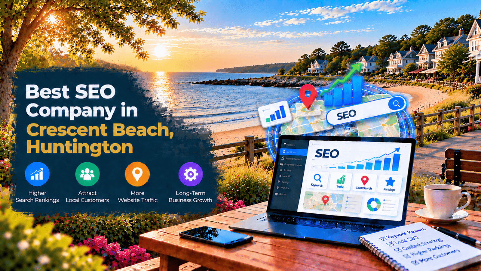 Best SEO Company in Crescent Beach, Huntington
