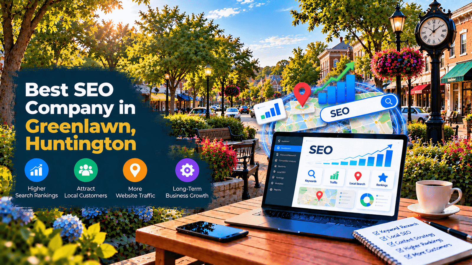 Best SEO Company in Greenlawn, Huntington