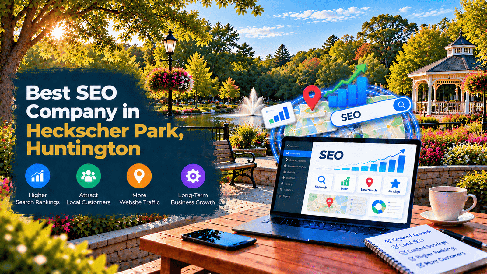 Best SEO Company in Heckscher Park, Huntington