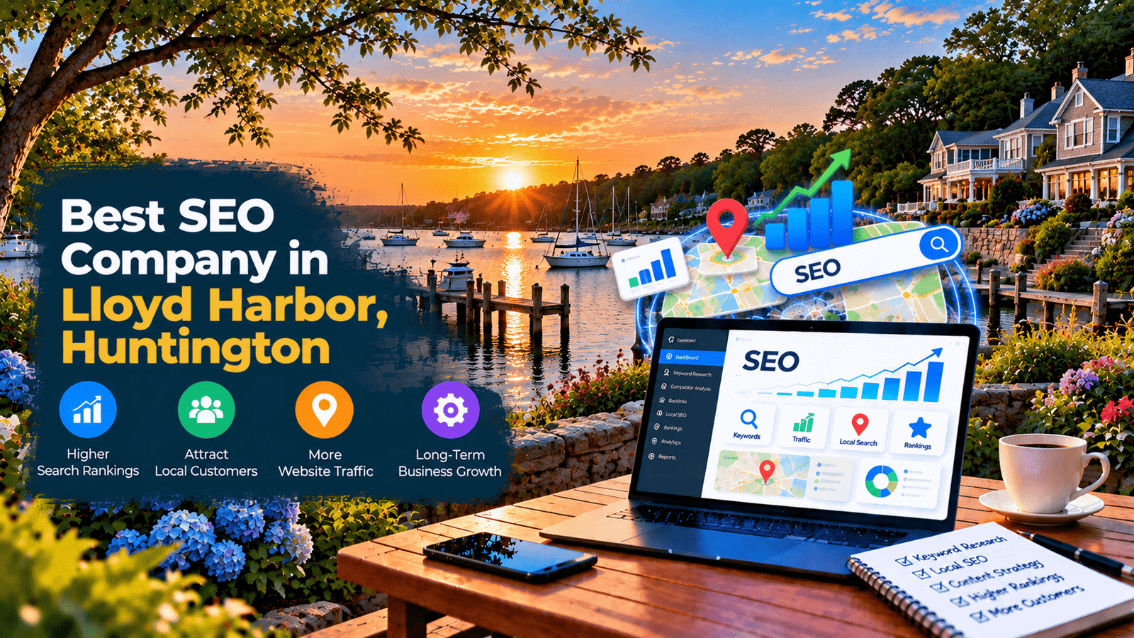 Best SEO Company in Lloyd Harbor, Huntington
