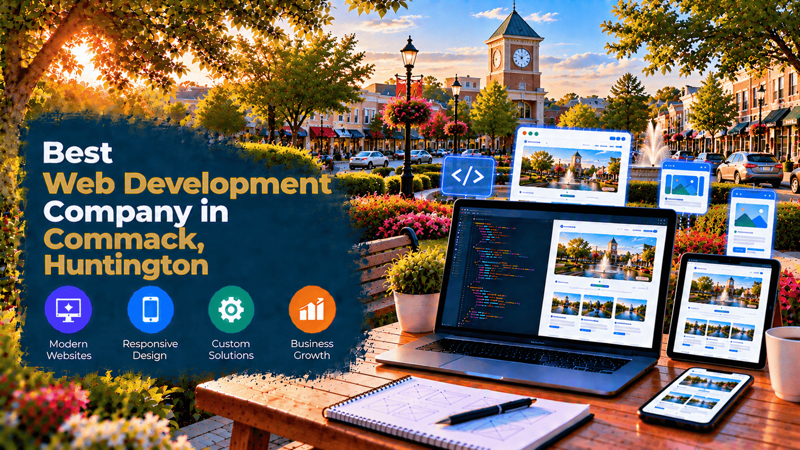 Best Web Development Company in Commack, Huntington