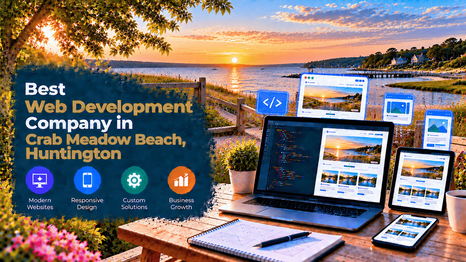 Best Web Development Company in Crab Meadow Beach, Huntington
