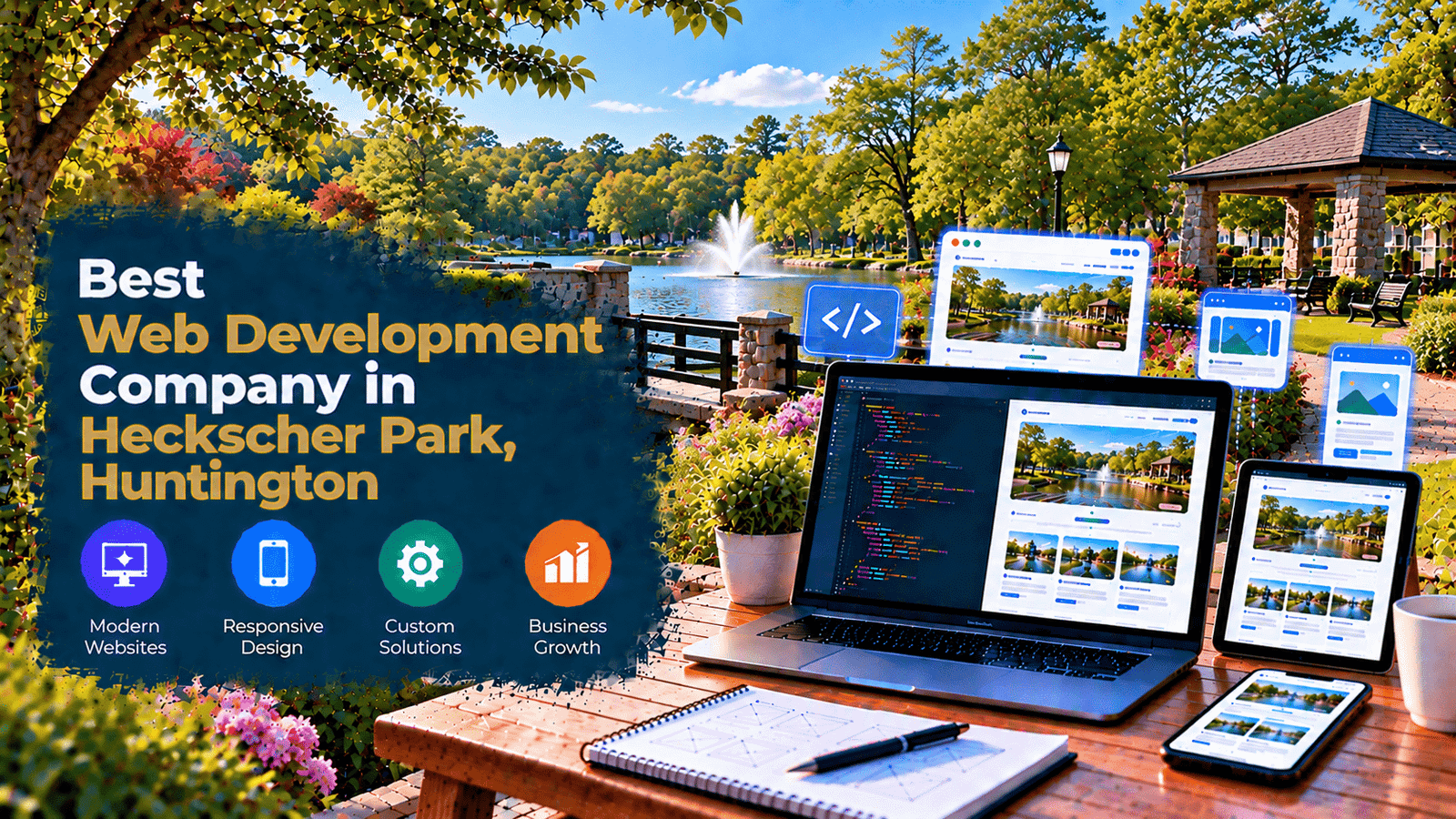 Best Web Development Company in Heckscher Park, Huntington