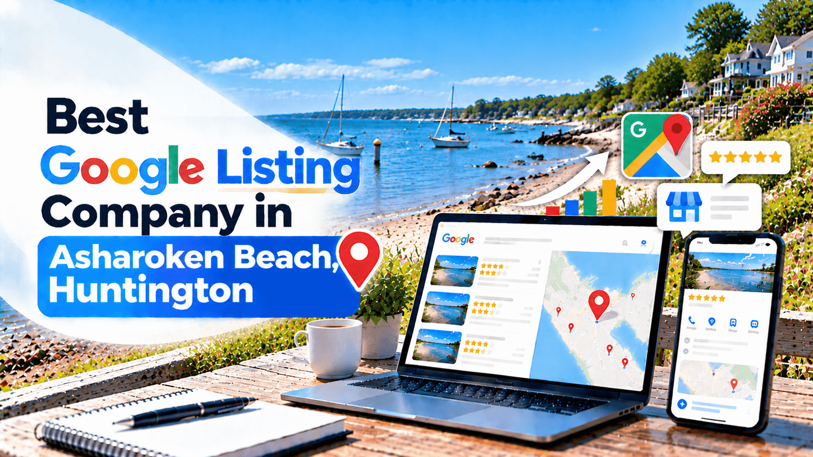 Best Google Listing Company in Asharoken Beach, Huntington