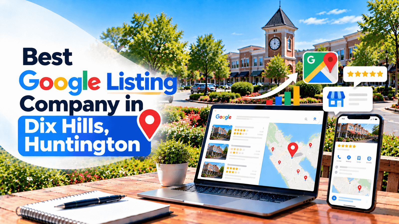 Best Google Listing Company in Dix Hills, Huntington