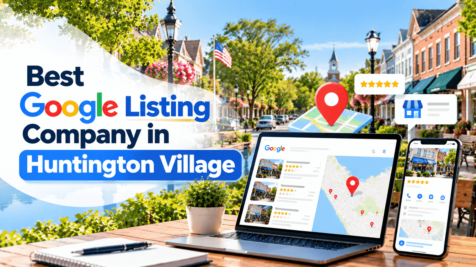 Best Google Listing Company in Huntington Village