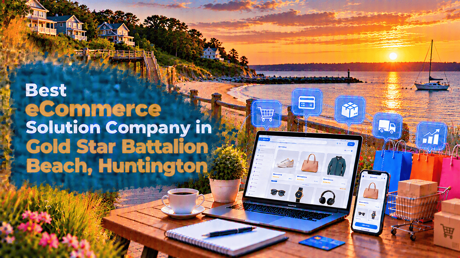Best eCommerce Solution Company in Gold Star Battalion Beach, Huntington